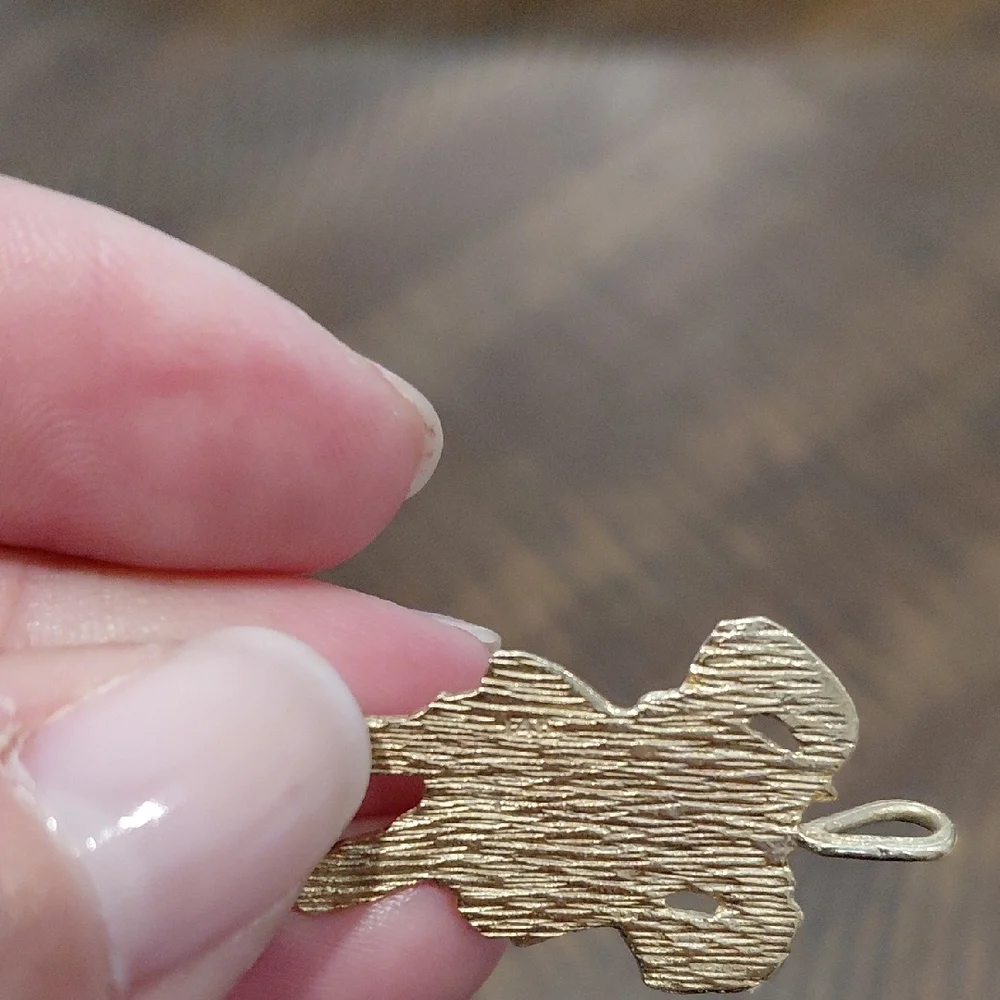Cabbage Patch Doll 1 Gram Gold Charm - Picture 3 of 5